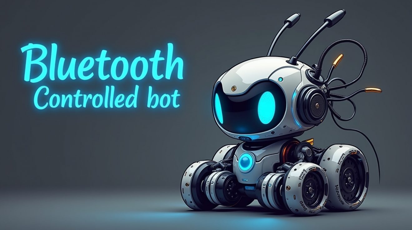 Autonomous Bots : Bluetooth Controlled bot – D-Learn